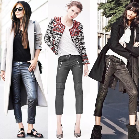 Isabel Marant pour H&M Pants - Isabel Marant pour H&M black cropped pants Sz 6